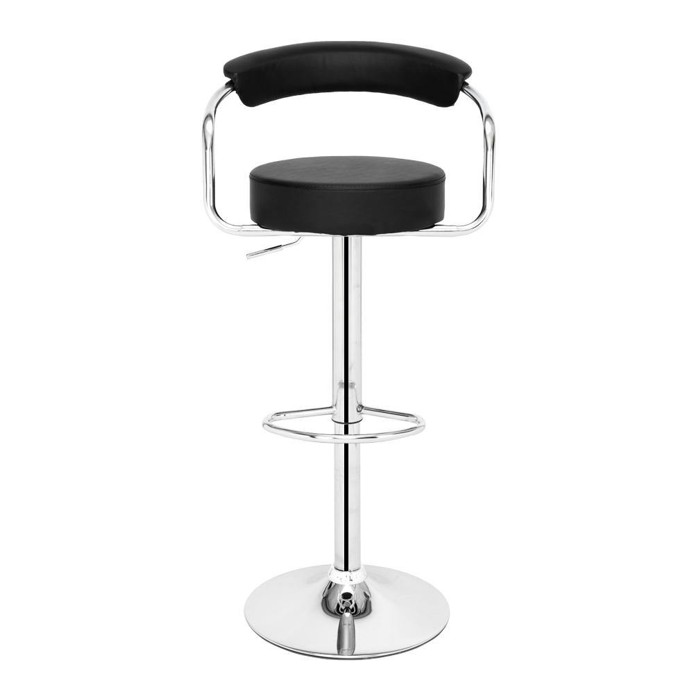 Two Piece Round Back Cushion Bar Stool Home Happy Hour