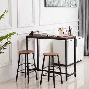 Bar Set - PVC Wood Grain - Home Happy Hour