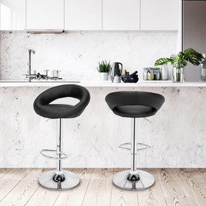 Round Cushion Bar Stool - Home Happy Hour