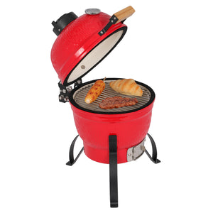 Charcoal Grill Orange - 13inch Ceramic