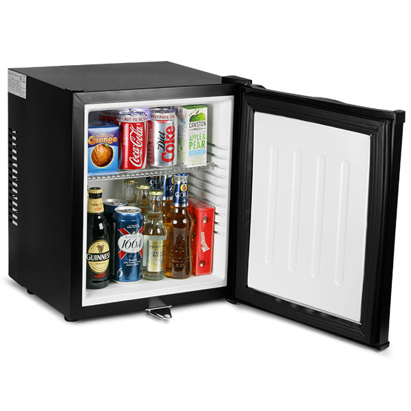 Mini Black Bar Fridge - ChillQuiet Silent