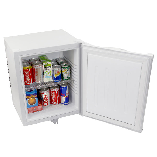 Mini White Bar Fridge - ChillQuiet Silent