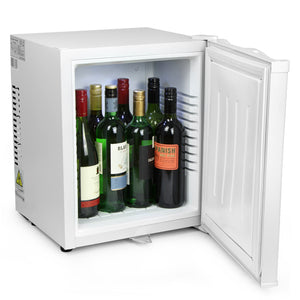 Mini White Bar Fridge - ChillQuiet Silent