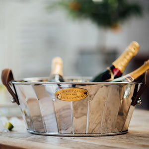 Champagne Bath - Leather Handled