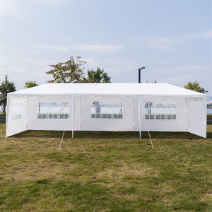 Two Doors Waterproof Tent with Spiral Tubes - 3 x 9m Eight Sides