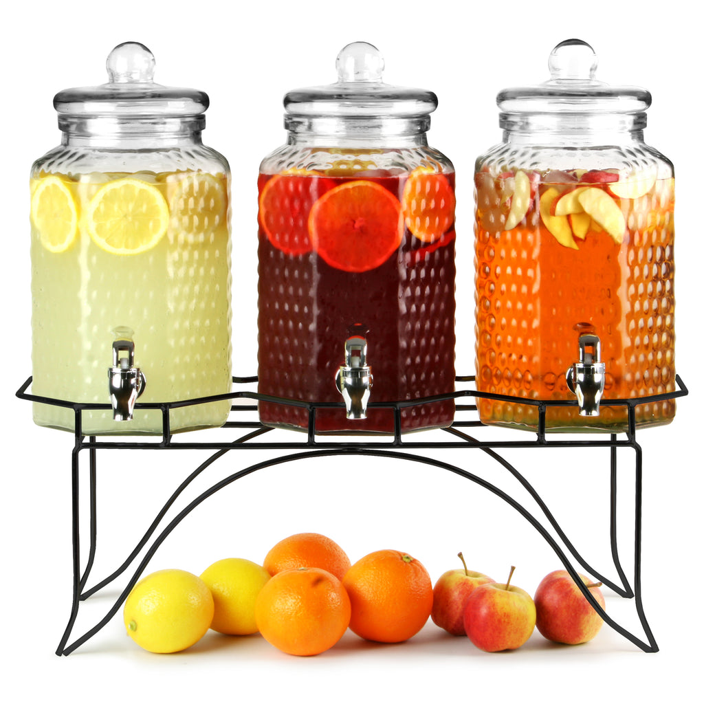 Triple Drinks Dispenser -  12ltr with stand