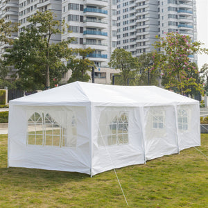 Two Doors Waterproof Tent with Spiral Tubes - 3 x 9m Eight Sides