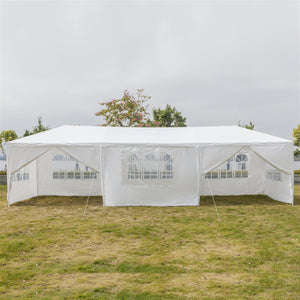 Two Doors Waterproof Tent with Spiral Tubes - 3 x 9m Eight Sides