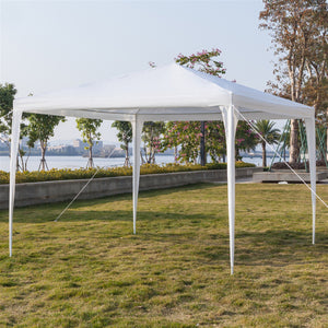 Waterproof Tent with Spiral Tubes White - 3 x 3m