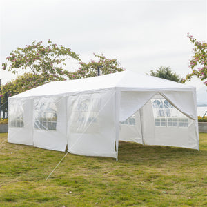 Two Doors Waterproof Tent with Spiral Tubes - 3 x 9m Eight Sides
