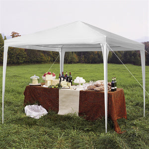 Waterproof Tent with Spiral Tubes White - 3 x 3m
