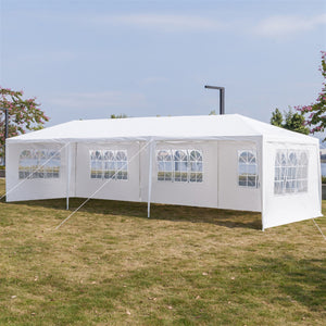 Two Doors Waterproof Tent with Spiral Tubes - 3 x 9m Eight Sides