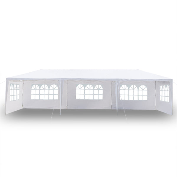 Waterproof Tent with Spiral Tubes - 3 x 9m Five Sides