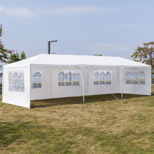 Two Doors Waterproof Tent with Spiral Tubes - 3 x 9m Eight Sides