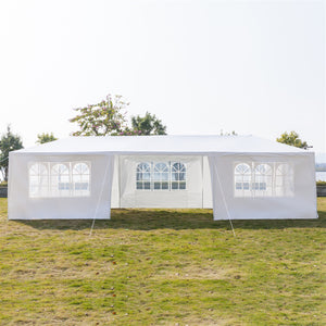 Two Doors Waterproof Tent with Spiral Tubes - 3 x 9m Eight Sides