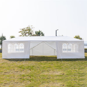Two Doors Waterproof Tent with Spiral Tubes - 3 x 9m Eight Sides