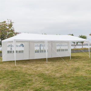 Two Doors Waterproof Tent with Spiral Tubes - 3 x 9m Eight Sides