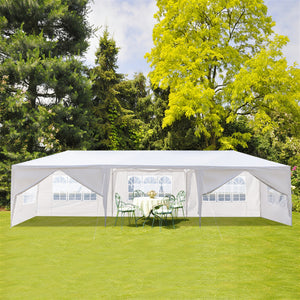 Two Doors Waterproof Tent with Spiral Tubes - 3 x 9m Eight Sides