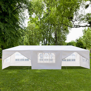 Two Doors Waterproof Tent with Spiral Tubes - 3 x 9m Eight Sides