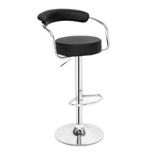 Two Piece Round Back Cushion Bar Stool - Home Happy Hour