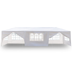 Two Doors Waterproof Tent with Spiral Tubes - 3 x 9m Eight Sides