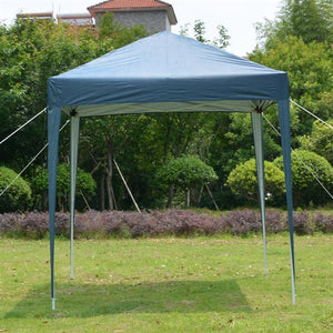Waterproof Folding Tent Blue - 2 x 2m