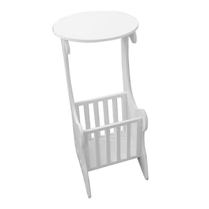 Modern Round Table - White - Home Happy Hour