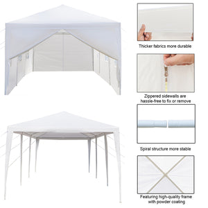 Two Doors Waterproof Tent with Spiral Tubes - 3 x 9m Eight Sides