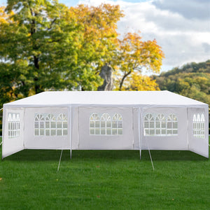 Two Doors Waterproof Tent with Spiral Tubes - 3 x 9m Eight Sides