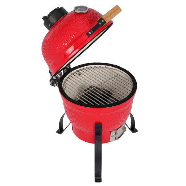 Charcoal Grill Orange - 13inch Ceramic