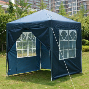 Waterproof Folding Tent  - Blue 2x2m