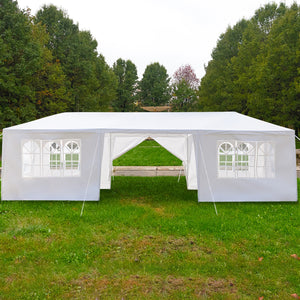 Two Doors Waterproof Tent with Spiral Tubes - 3 x 9m Eight Sides