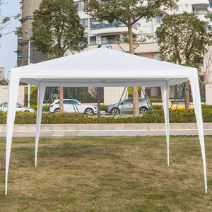 Waterproof Tent with Spiral Tubes White - 3 x 3m