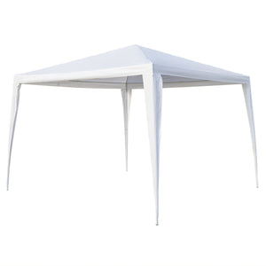 Waterproof Tent with Spiral Tubes White - 3 x 3m
