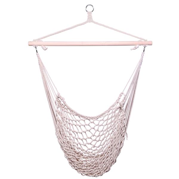 Hammock - Hanging Rope Air Chair - Beige