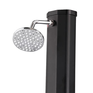 Outdoor Standing Shower with Large Shower Head - 35L