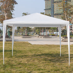 Waterproof Tent with Spiral Tubes White - 3 x 3m