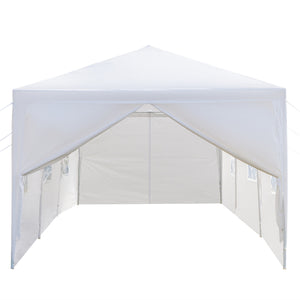 Two Doors Waterproof Tent with Spiral Tubes - 3 x 9m Eight Sides