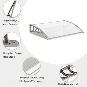 Canopy White & Grey Bracket - 150x100