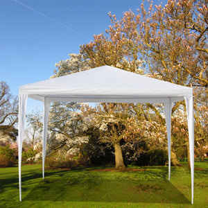Waterproof Tent with Spiral Tubes White - 3 x 3m
