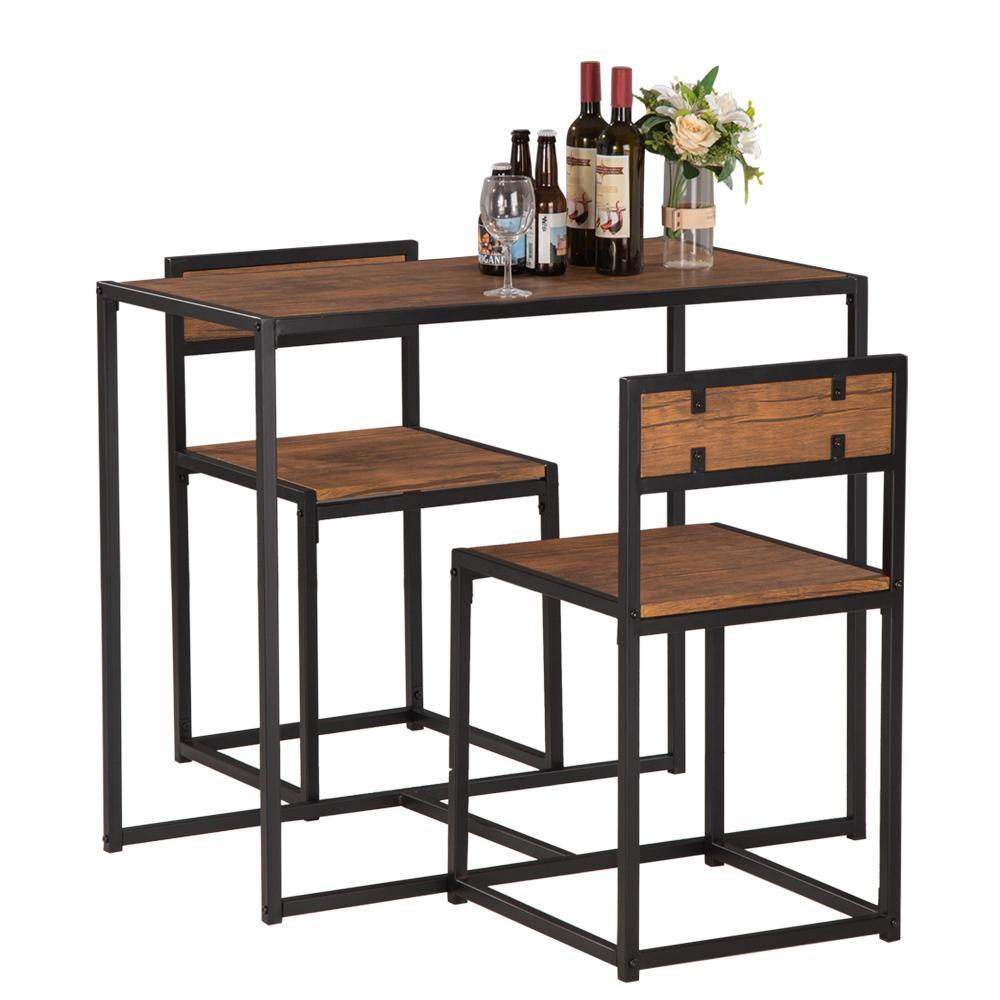 Bar Set - Elm Wood - Home Happy Hour