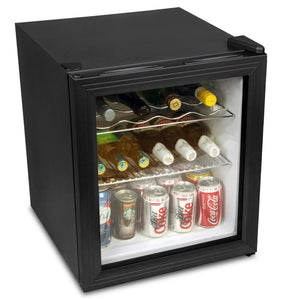 Mini Wine Fridge Black - Home Happy Hour