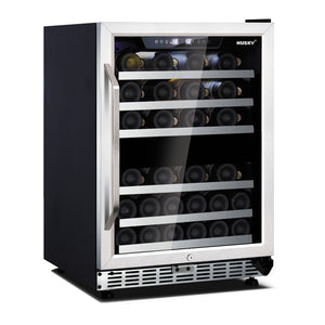 Husky 44 Bottle Wine Cooler – Stainless Steel