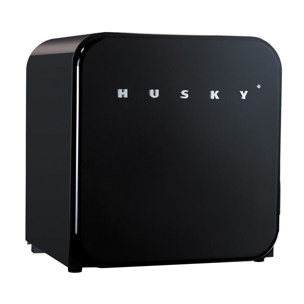 Husky Mini Retro Fridge - White, Black or Red