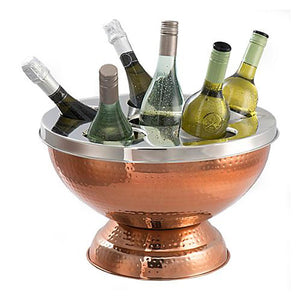 Bottle Wine Cooler - Copper Plated