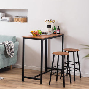 Bar Set - PVC Wood Grain - Home Happy Hour