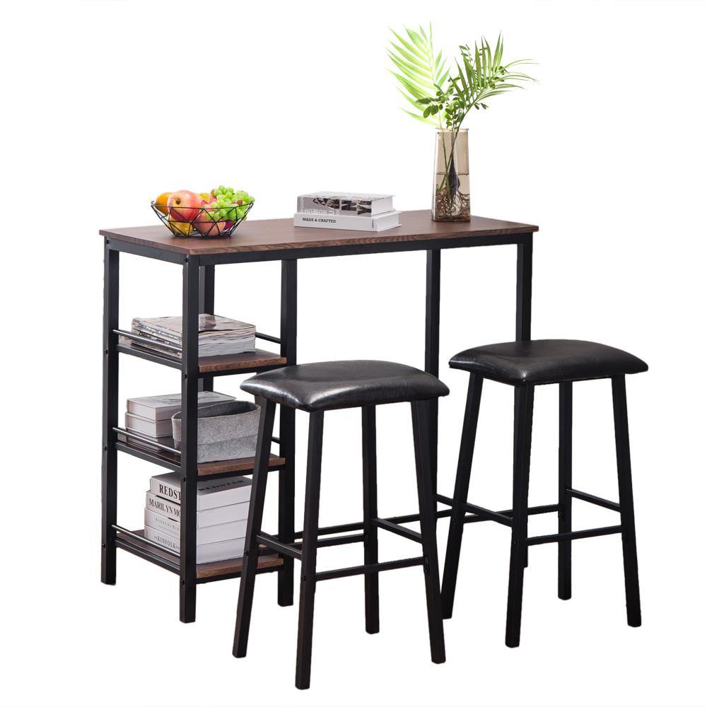 Bar Set - PVC Wood Grain Three-Layer - Home Happy Hour