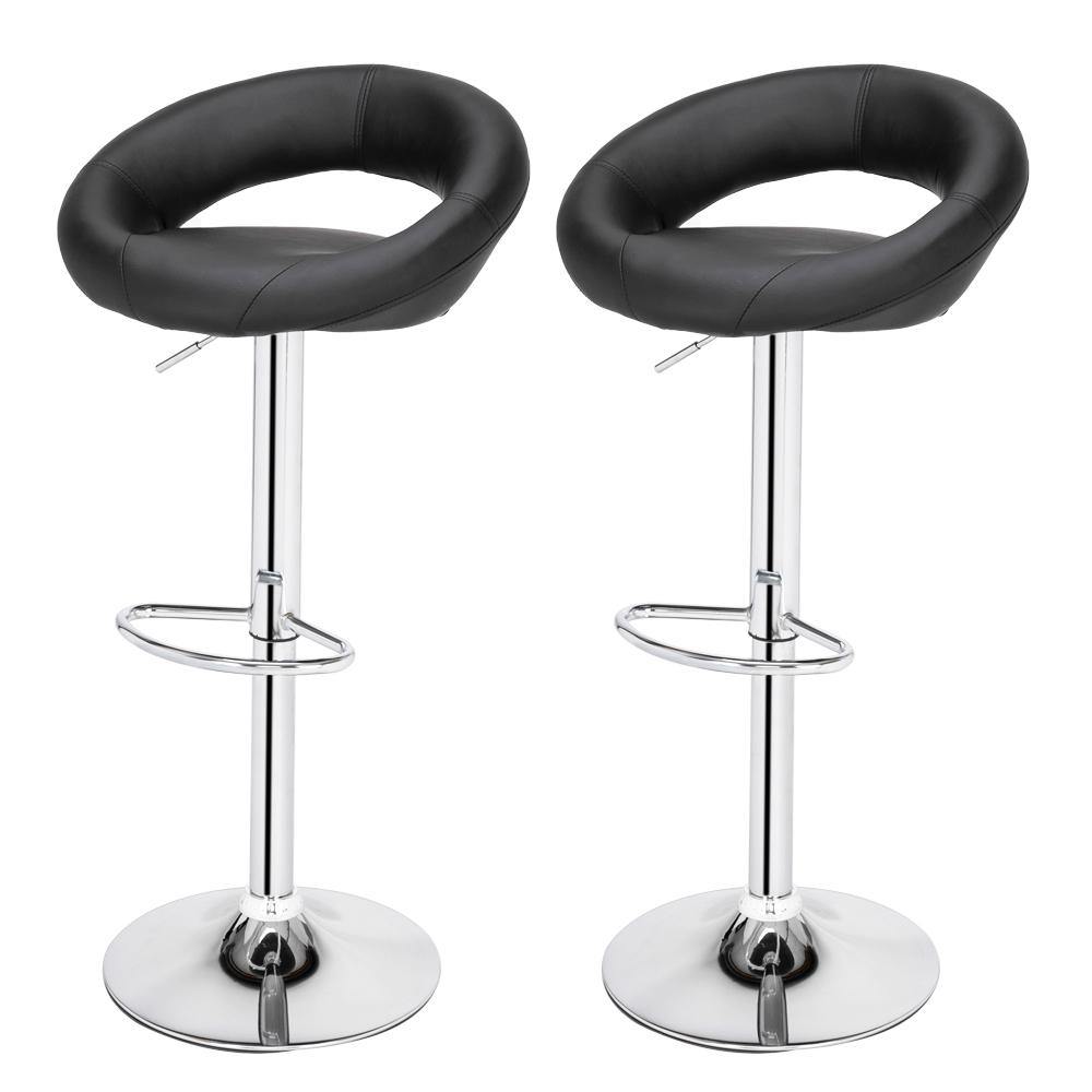 Round Cushion Bar Stool - Home Happy Hour