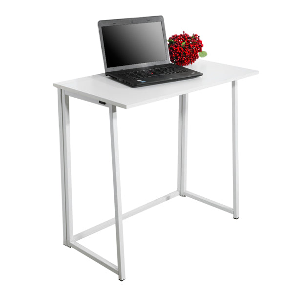 Computer Desk White - Collapsible