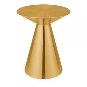 Side table - silver or brass